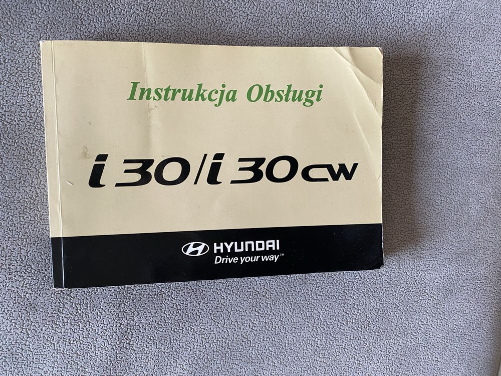 Hyundai i30 fd i30cw instrukcja obsługi książka 07-12