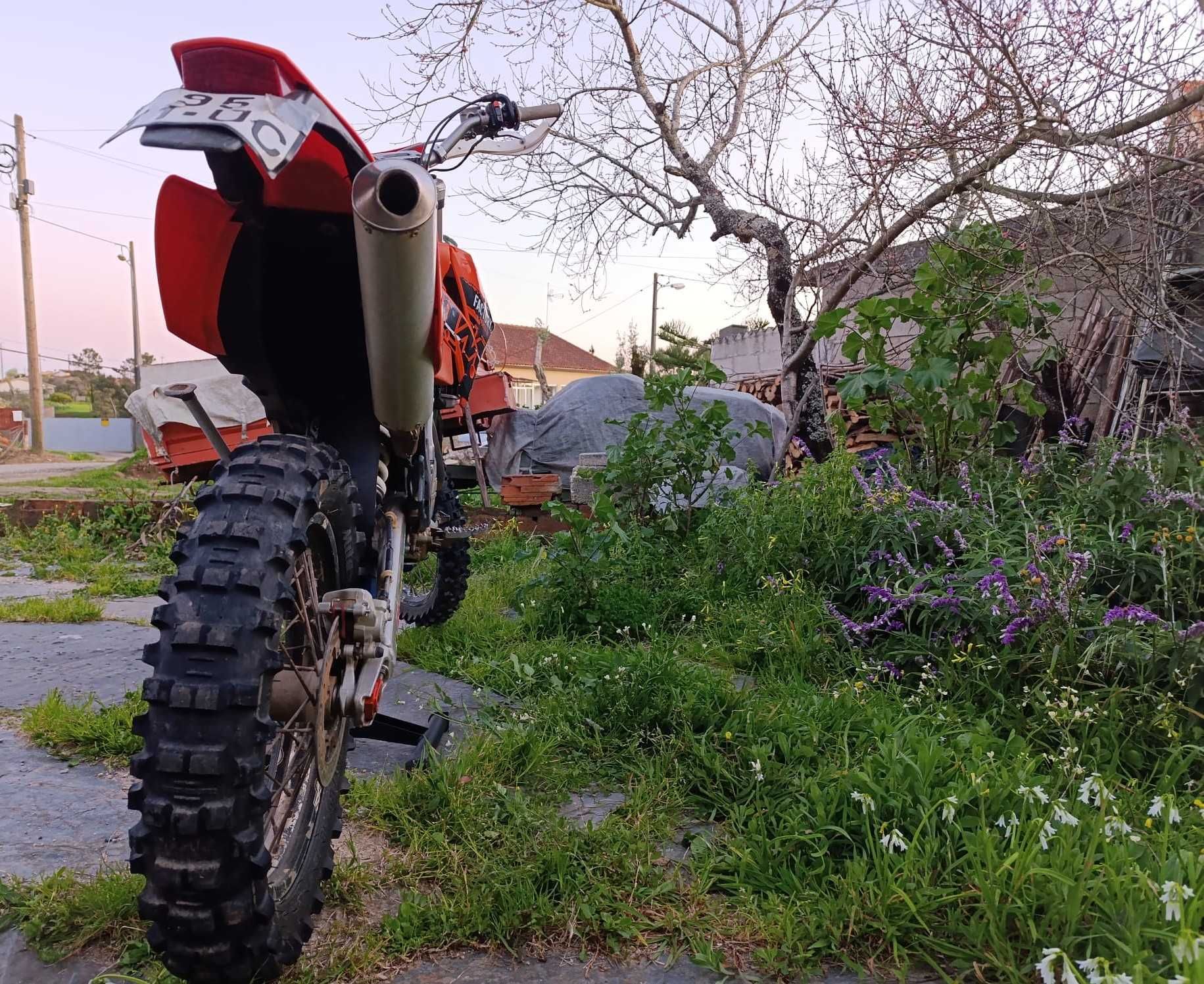 KTM 450exc enduro (matriculada)