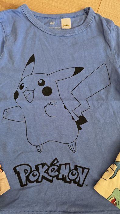Bluzka bluzeczka koszulka h&m r.98/104 Pokemon