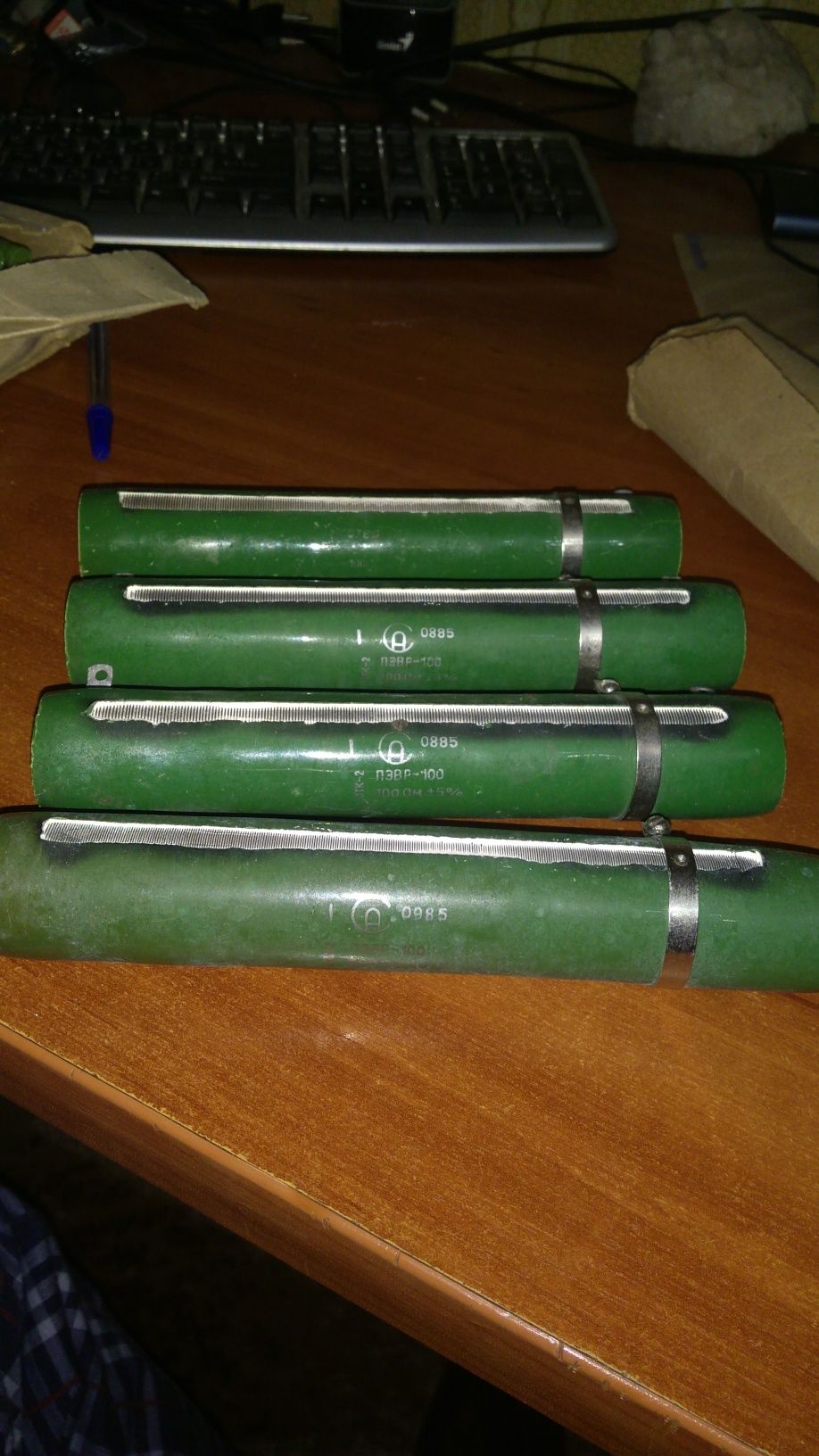 Резисторы (сопротевления)  ПЭВР, ППБ, ВС, С2-22