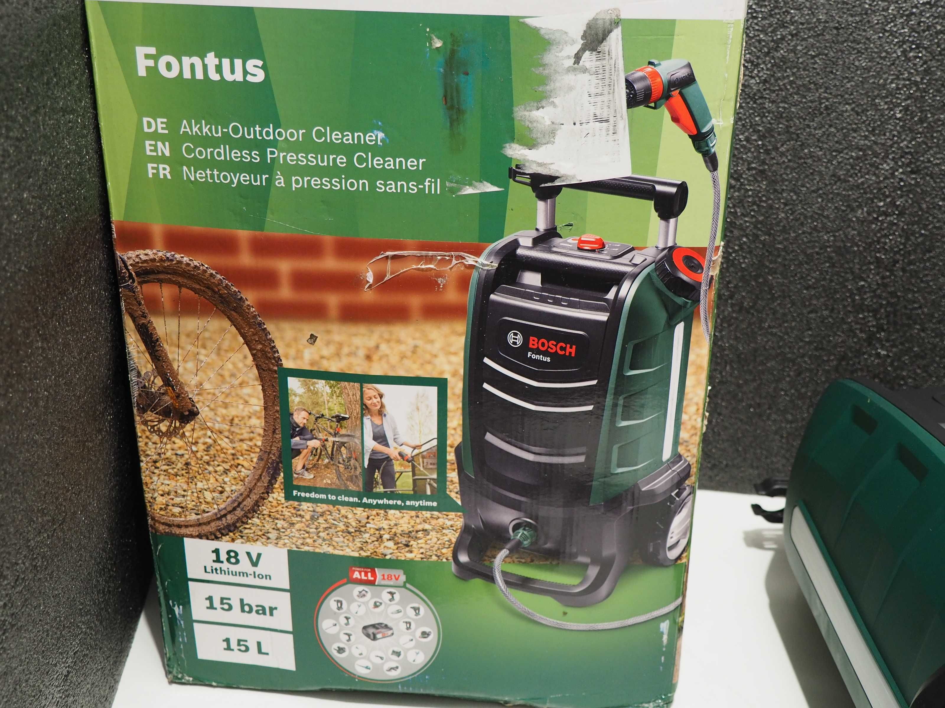 BOSCH FONTUS myjka akumulatorowa 18v karcher ciśnieniowa