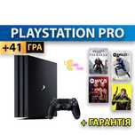 Sony PlayStation 4 PRO +41 ГРИ +ГАРАНТІЯ Б/У (Fifa 23, UFC та інші)