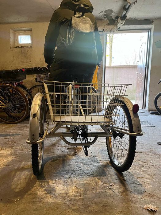 rower trzykołowy dla osoby niepełnosprawnej