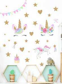 Kit de decorações Aniversário Unicornio