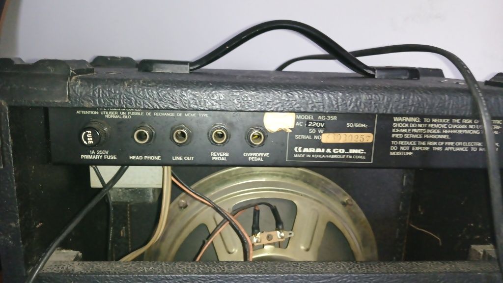 Wzmacniacz gitarowy Aria AG 35 R