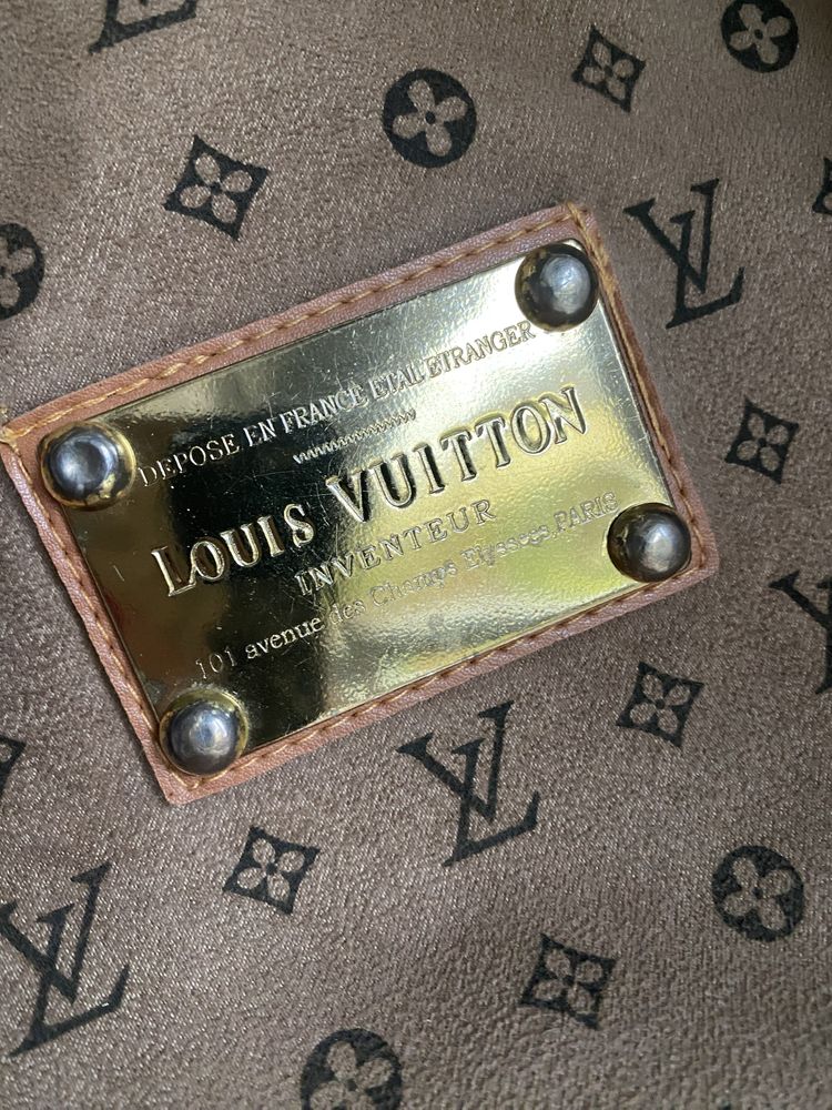 Brązowa torebka Louis Vuitton