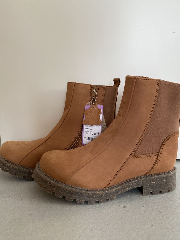 Buty kozaki dziewczęce Lasocki Young roz.35 kolor Camel NOWE