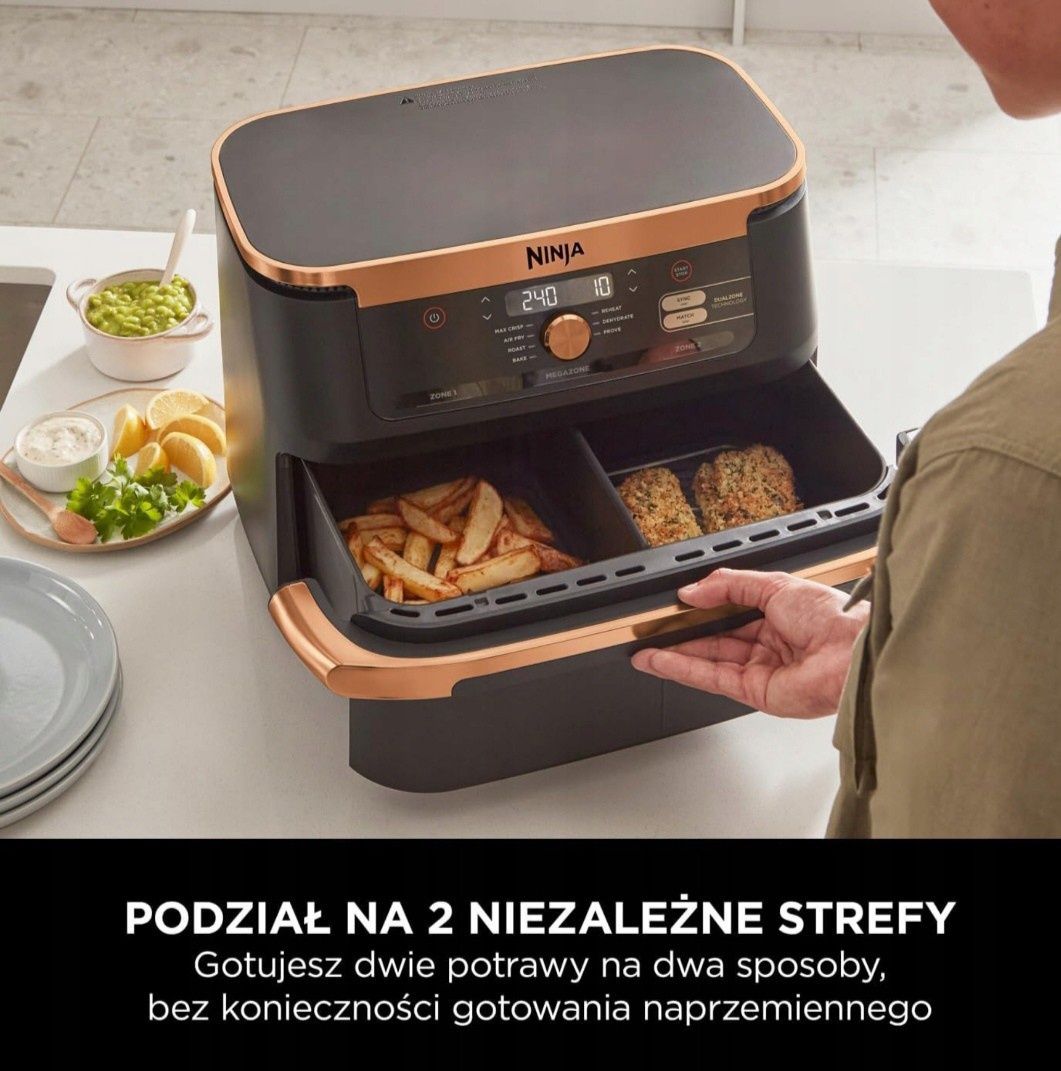 Frytkownica beztłuszczowa Ninja AF500EUCP 2470 W 10,4 l