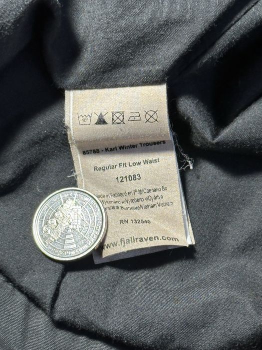 Карго-штани Fjällräven G-1000 Original | Чоловічі 60 (XL) | чорні