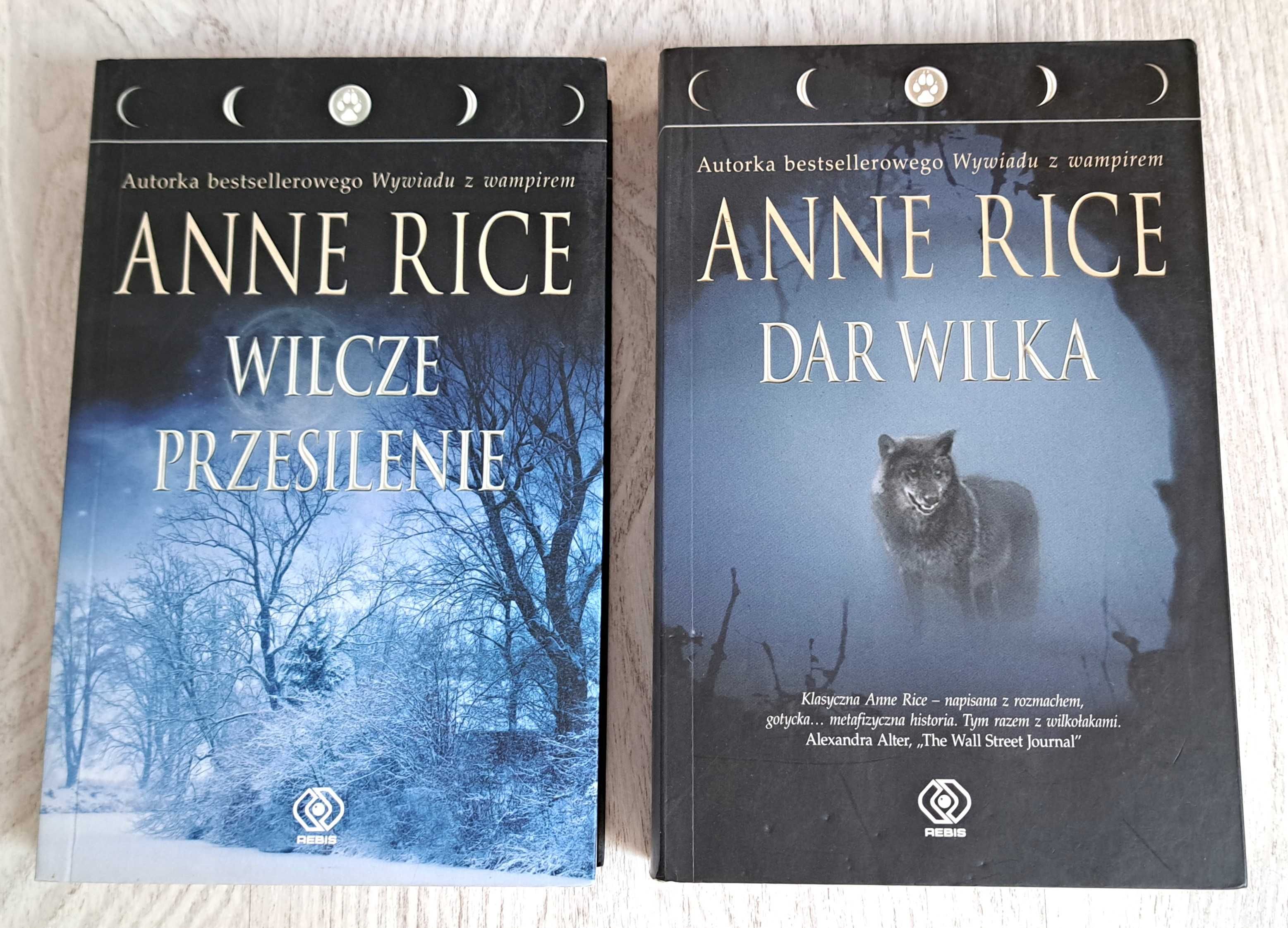 2x Anne Rice Dar Wilka + Wilcze przesilenie