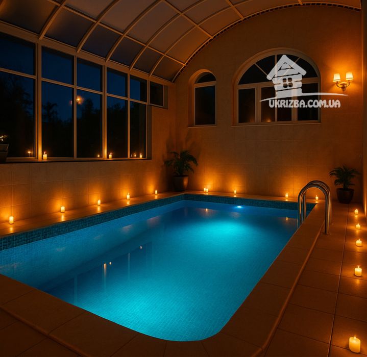 Дом 800 кв.Бассейн ,сауна,бильярд, генератор.До 20 человек