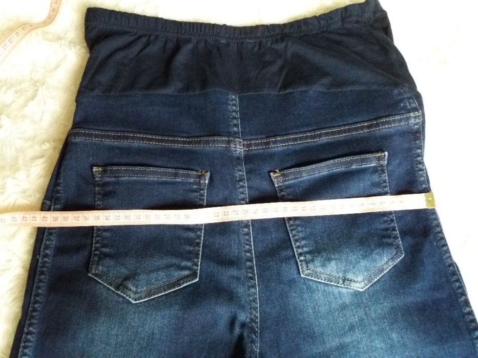 Spodnie jeans ciążowe M jak nowe