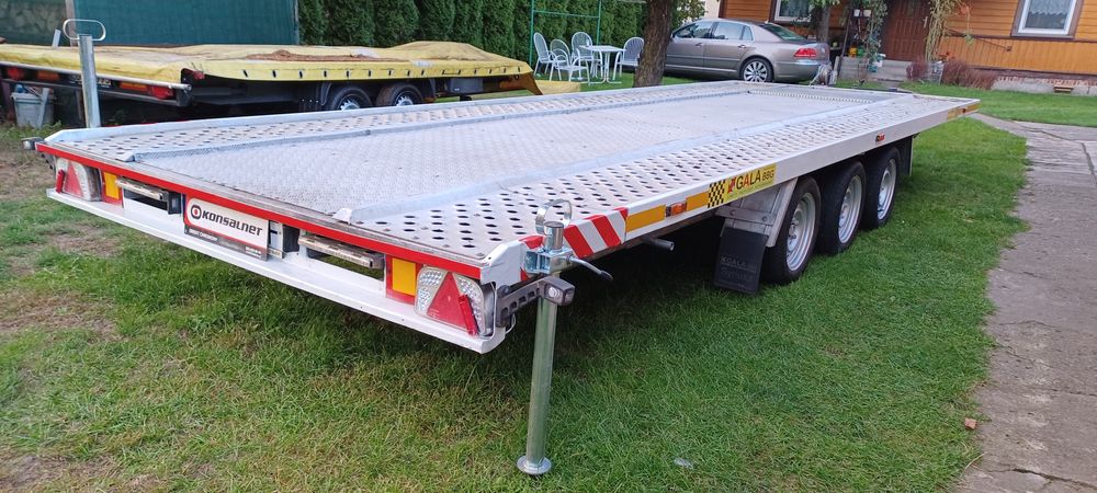 REZERWACJA Przyczepa Laweta "SYRIUSZ"6,20/2,15m DMC 3,5T Trzy Osie