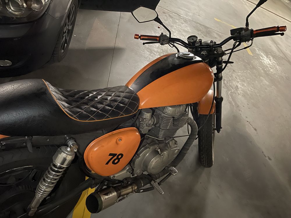 Honda CM400 po kapitalnhm remocie silnika i zew. przerobkach