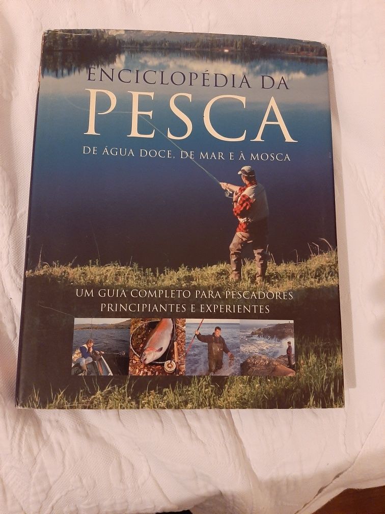 Livro enciclopédia da Pesca