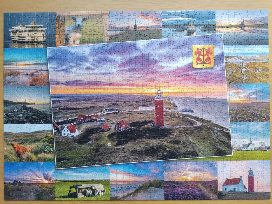 Puzzle Tucker's Fun Factory, 1000 el. Wyspa Texel, Holandia