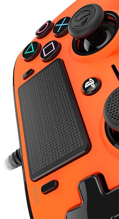 pad przewodowy do ps4 nacon pomarańczowy
