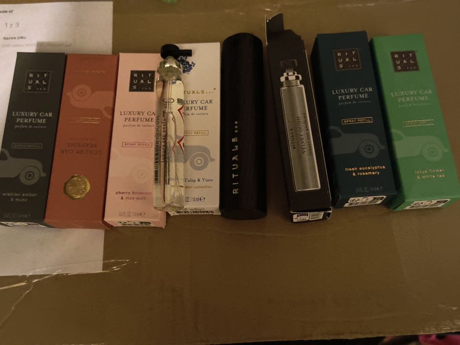 Perfumy do samochodu Rituals