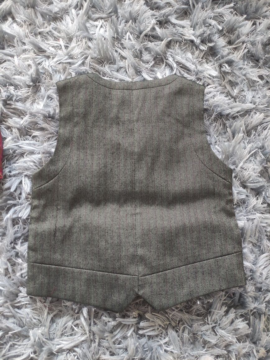 Zestaw koszula Ralph Laurent  i kamizelka r. 92/98 stan idealny