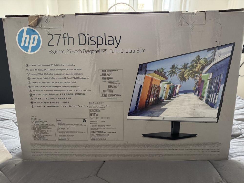 HP 27FH - 75Hz FHD Ultra-Slim