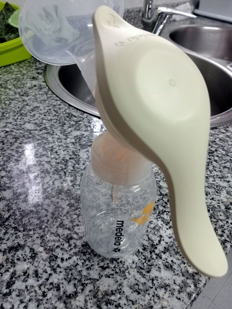 Bomba manual extração leite