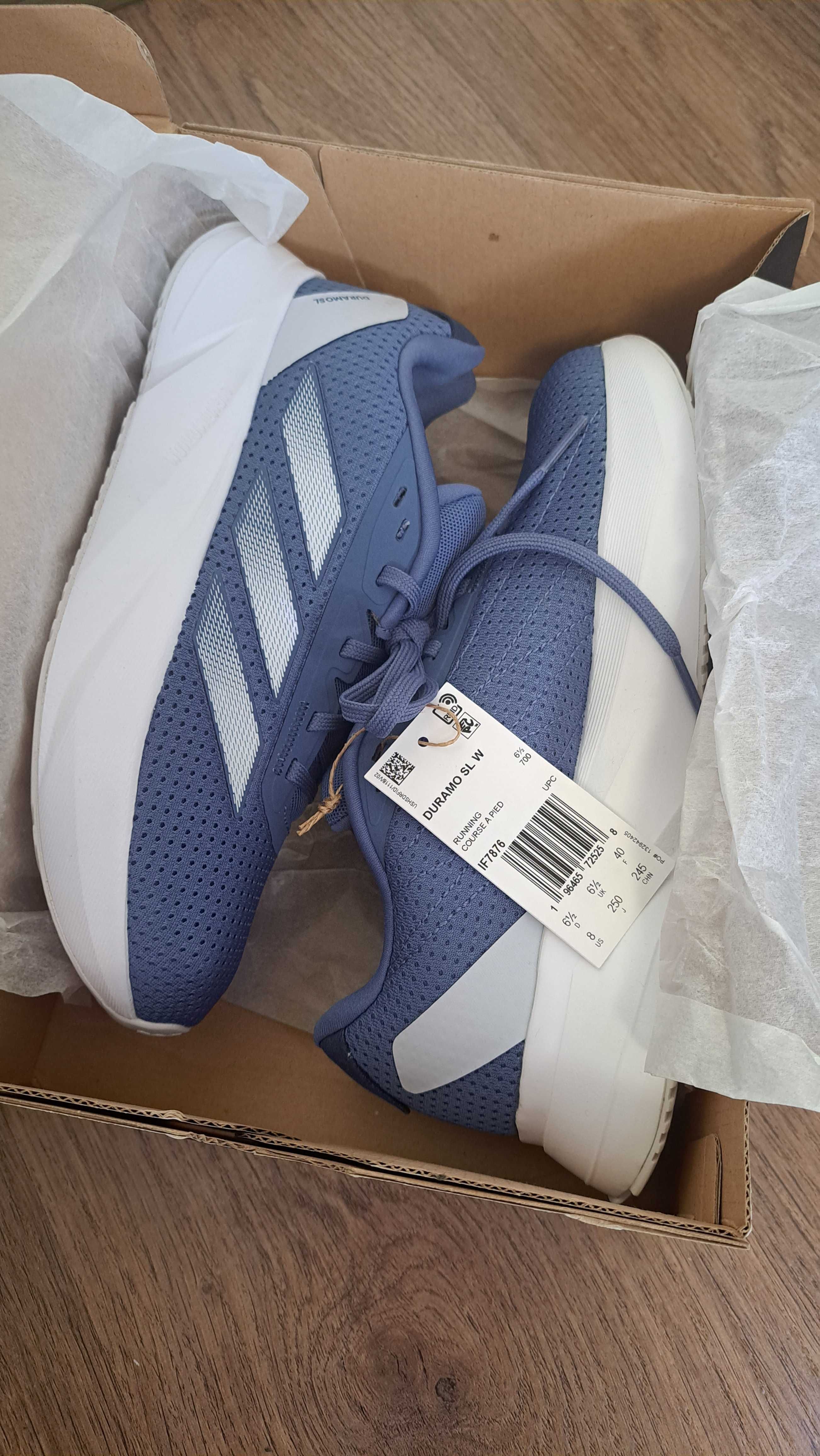 Женские кроссовки для бега Adidas Duramo Sl W IF7876 (6.5 UK) Синие