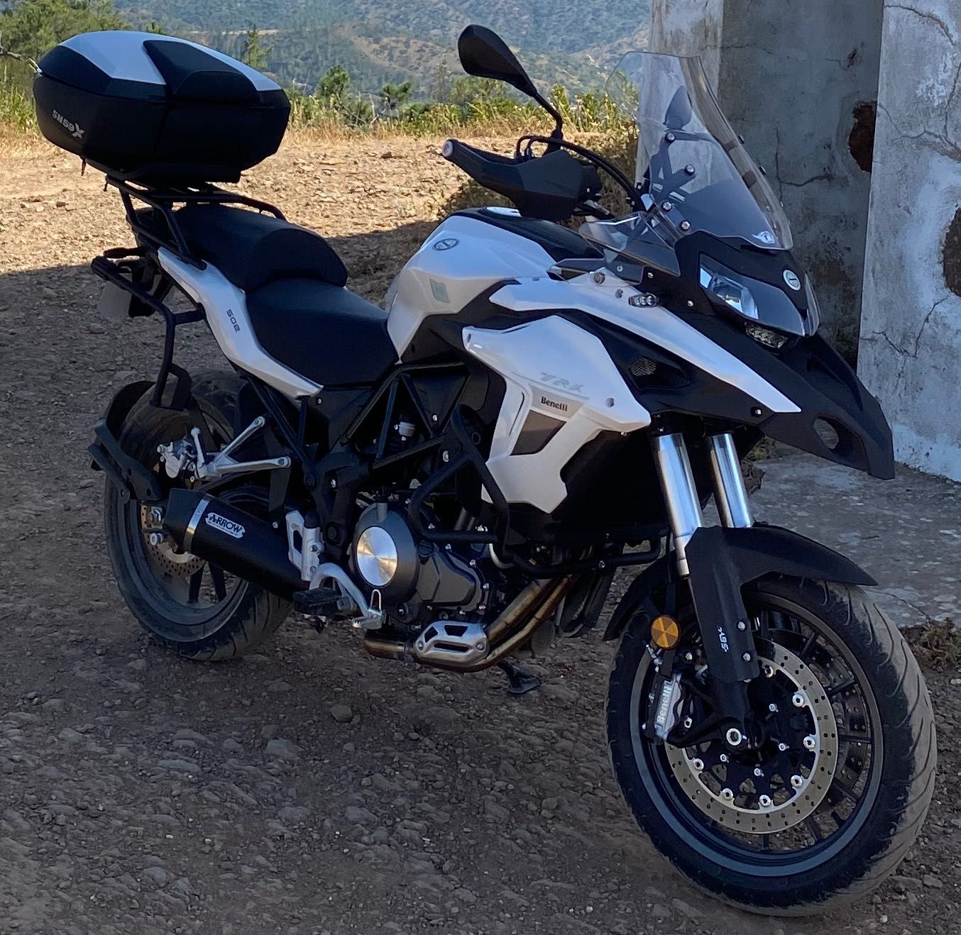 Benelli TRK 502 como nova 7300km 2020 com Top case + Malas laterais