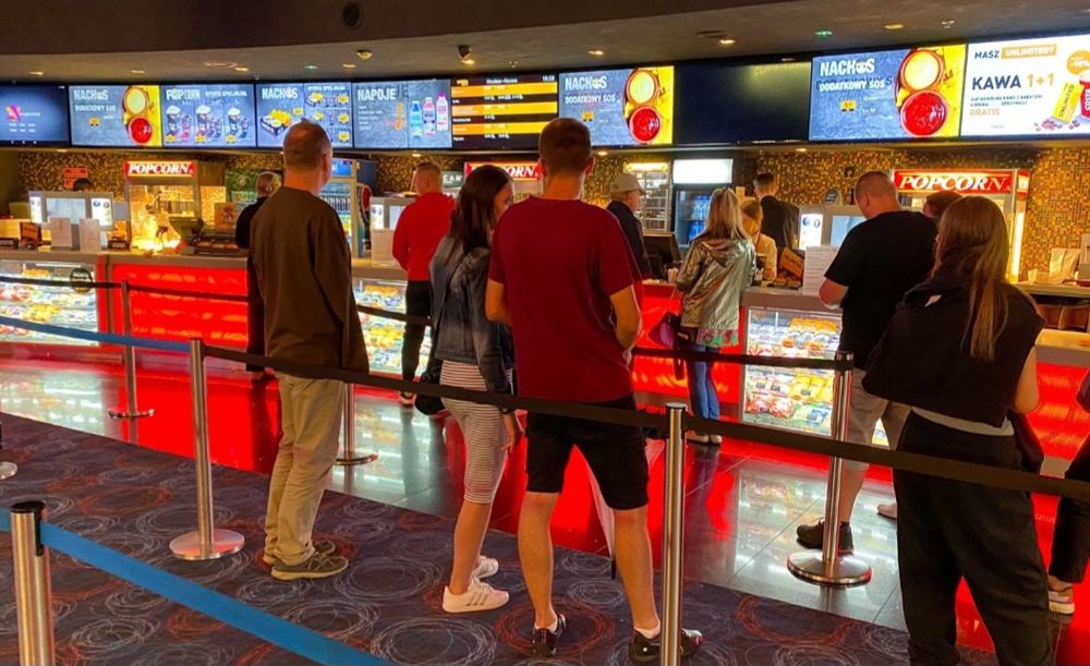 Voucher do baru Cinema City