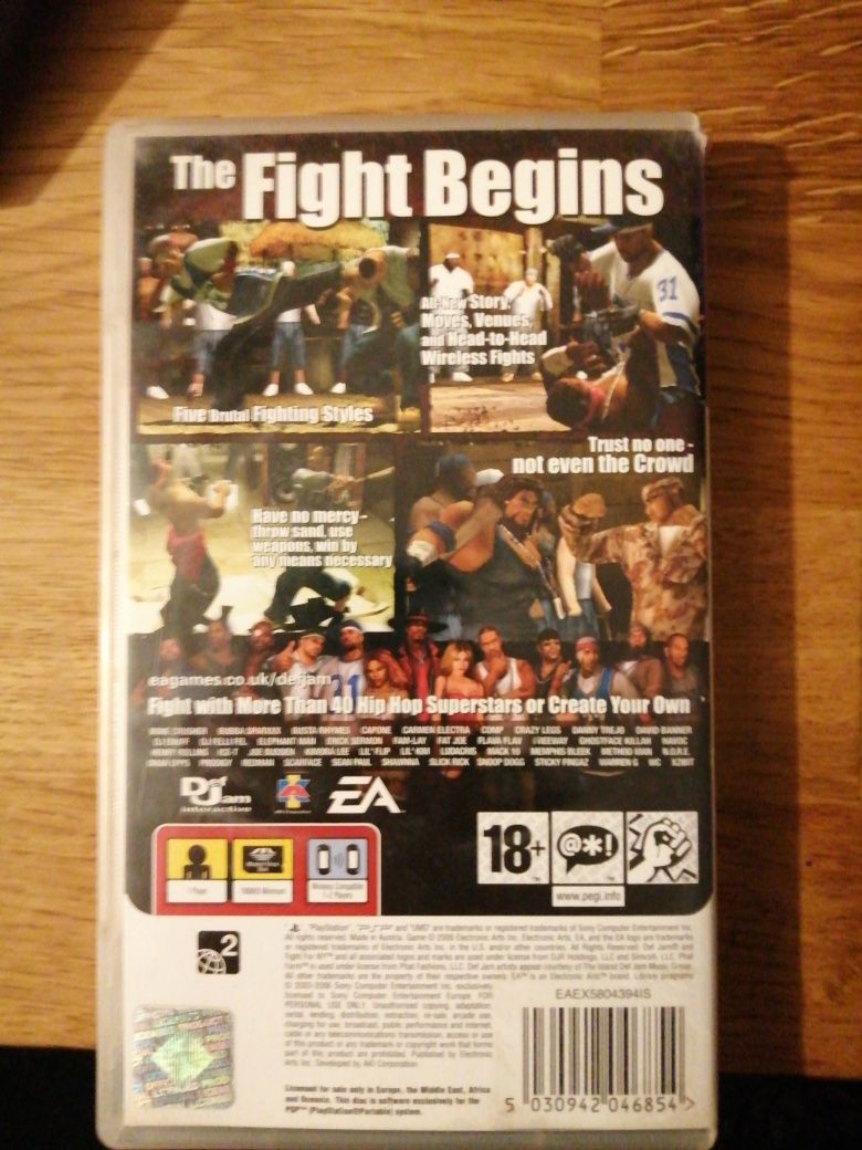 Def Jam Fight for NY Sony PSP gra