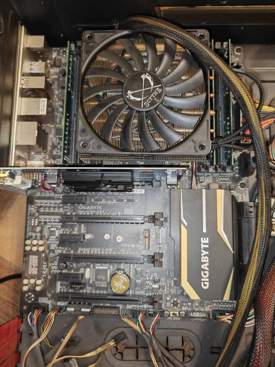 Gigabyte X99 SLI + i7 5930k + Scythe Shuriken