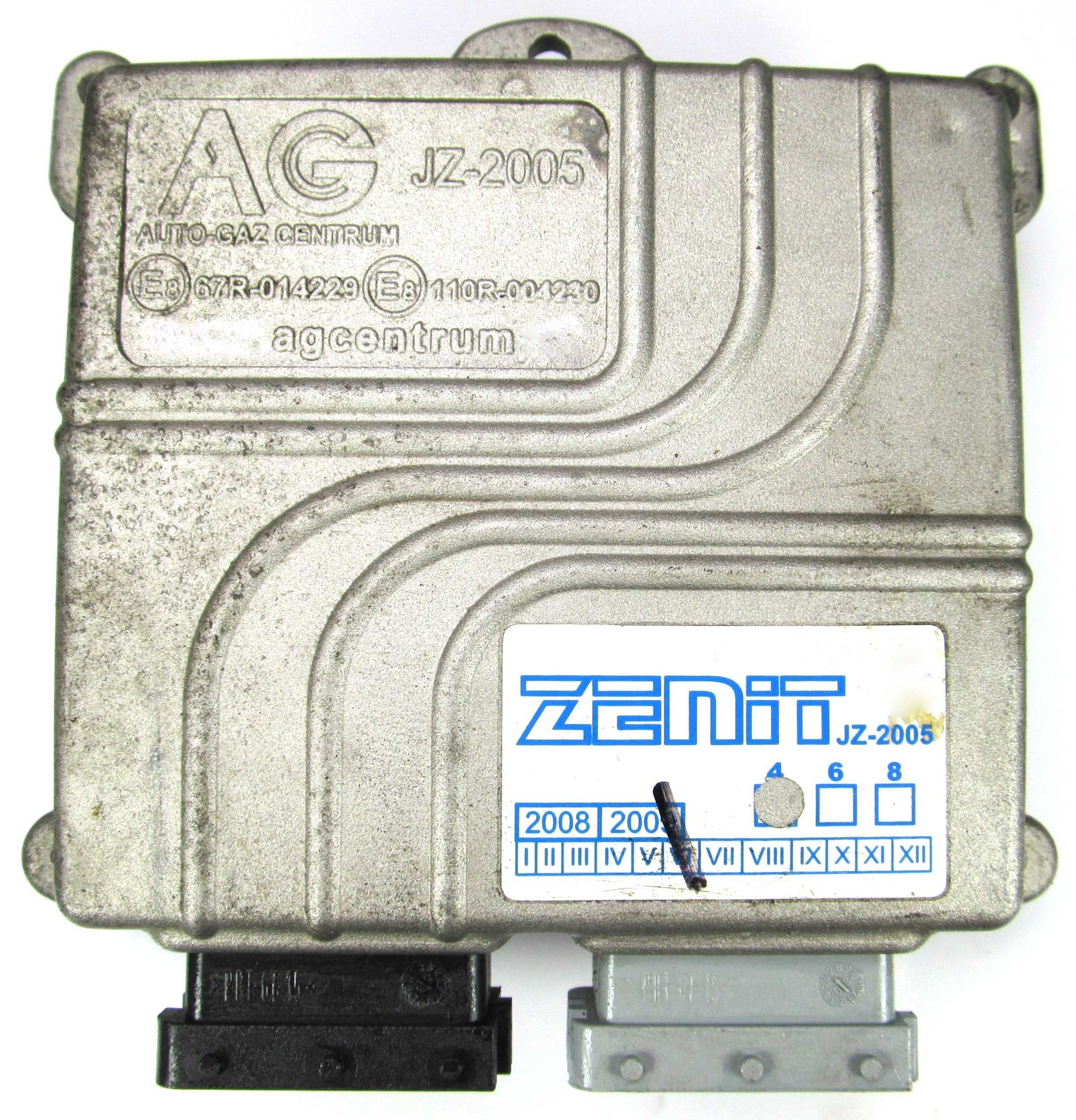 Газовий блок Zenit JZ-2005 4 цил. б/в 6, 8 цил. Ремонт Контролера ГБО