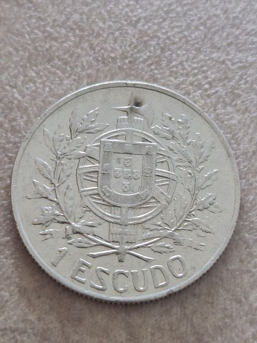 Moeda de prata 1 Escudo 1910