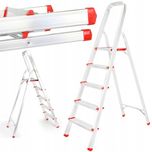 DRABINA domowa 5 stopniowa aluminiowa składana 150KG
