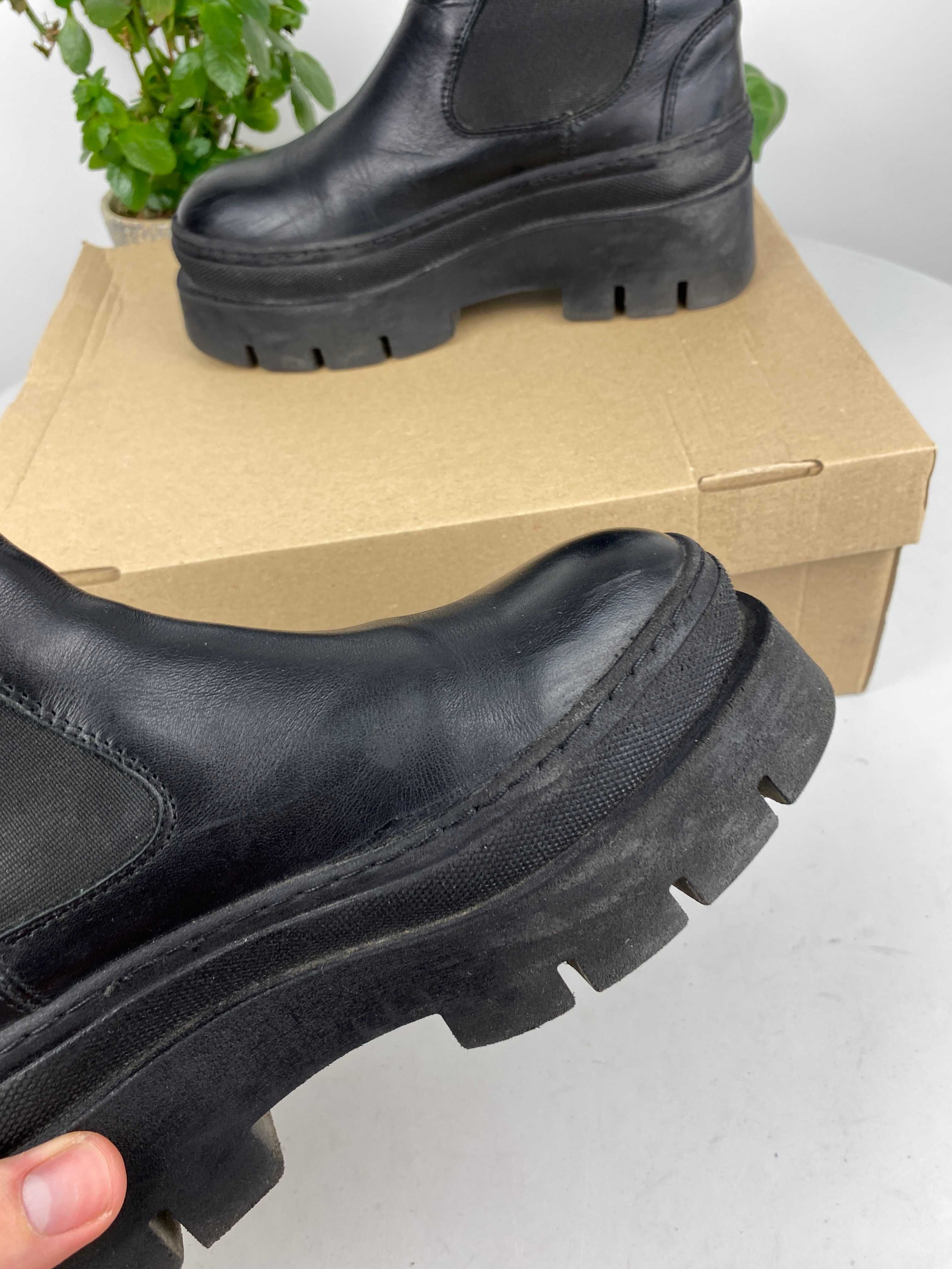 czarne buty botki pavement r. 36 n 15z