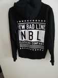 bluza New Bad Line M 38 czarna  BLUZA Z KAPTUREM SWAG BLACK M 38