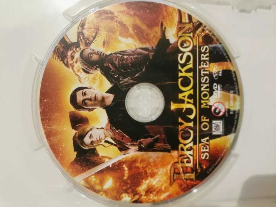 Film DVD cz. 1 i 2 Percy Jackson Złodziej Pioruna, Morze potworów