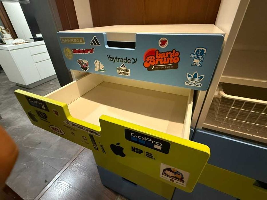 Conjunto de Móveis de Quarto Infantil/Juvenil Modular