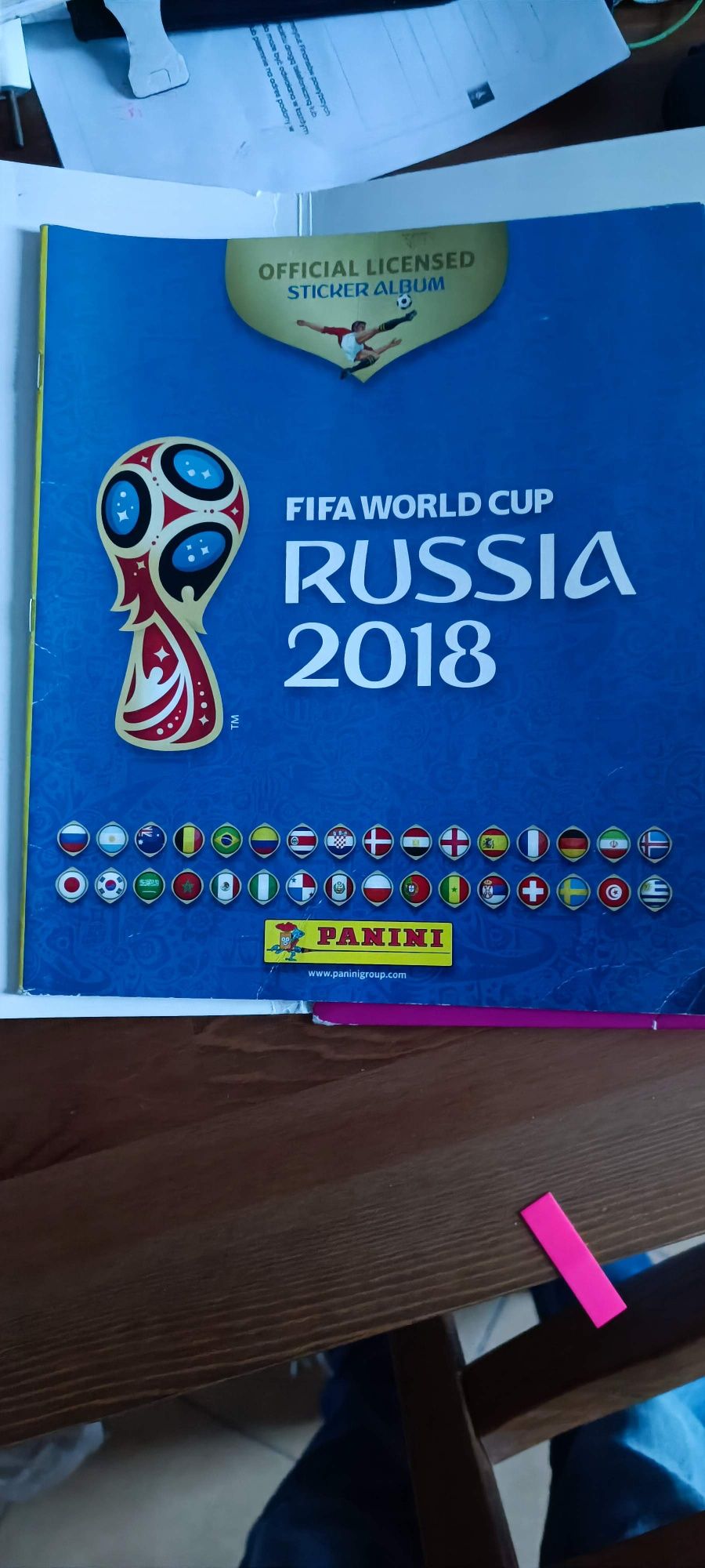 Album Panini FIFA 2018 Russia piłka. Do wklejania.

 Rarytas dla kolek