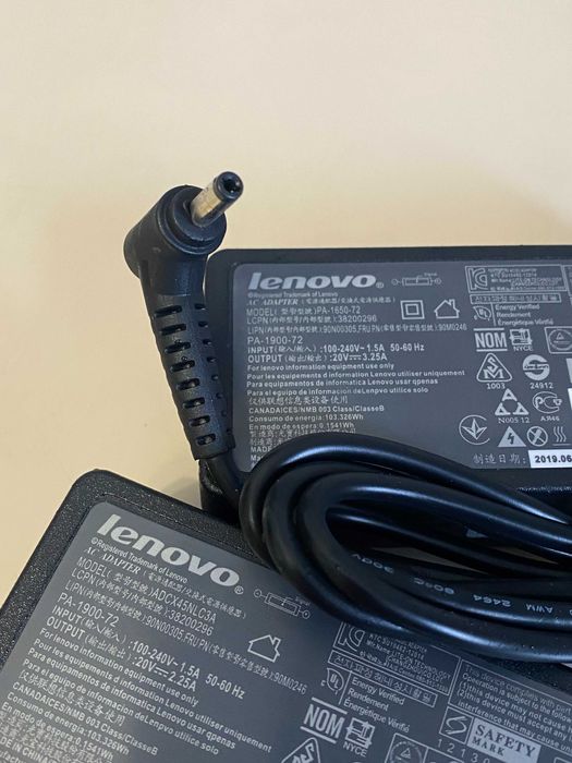 Зарядки,Блоки живлення для ноутбуків Lenovo 45W,65W,90W