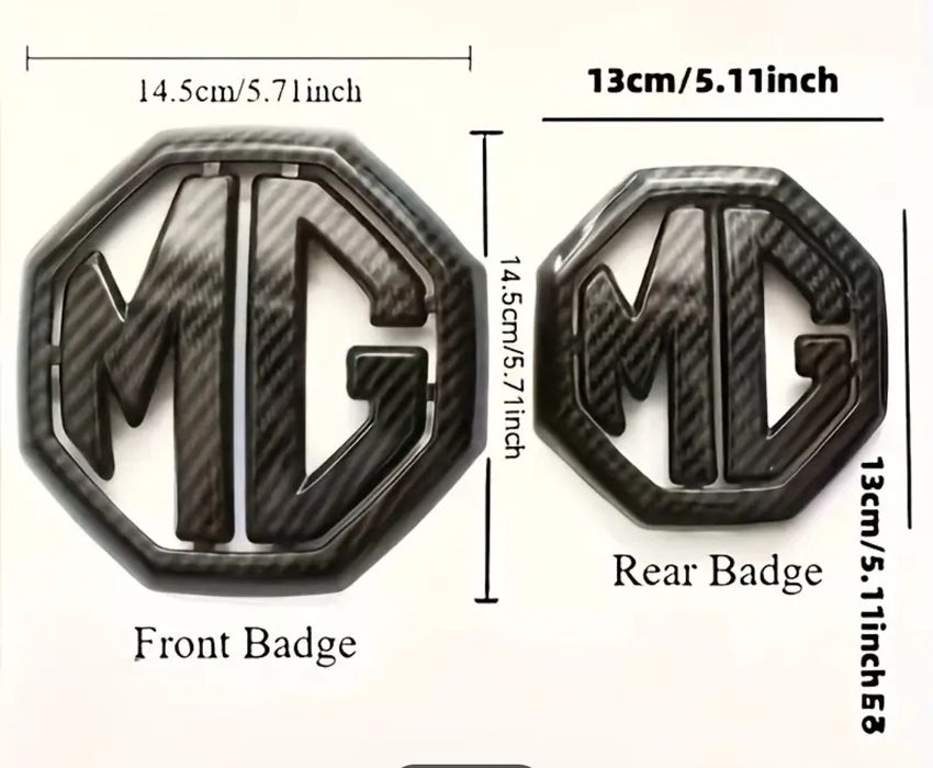Nakładka logo MG ZS 2023