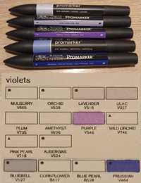 Promarkery Winsor & Newton 5szt.