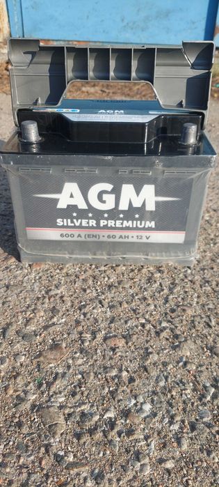 Аккумулятор AGM Silver Premium. 60 aH. 600 A.