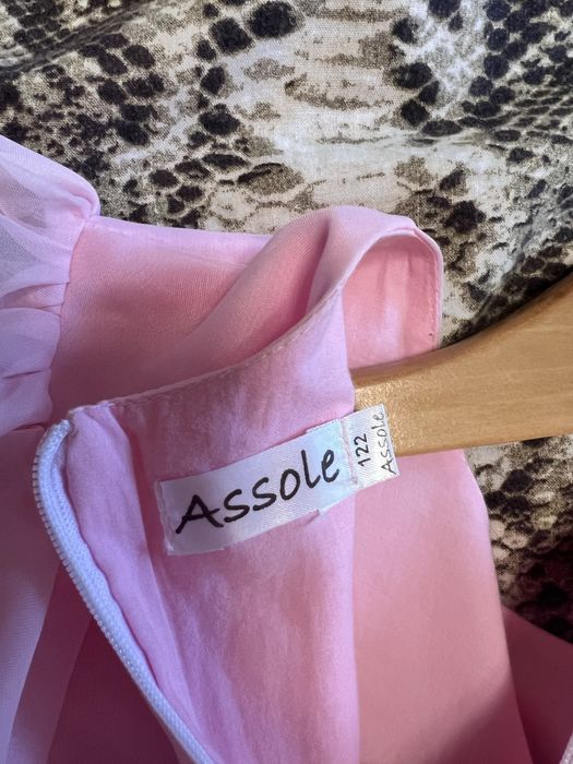 Сукня святкова рожева на дівчинку 6 7 років