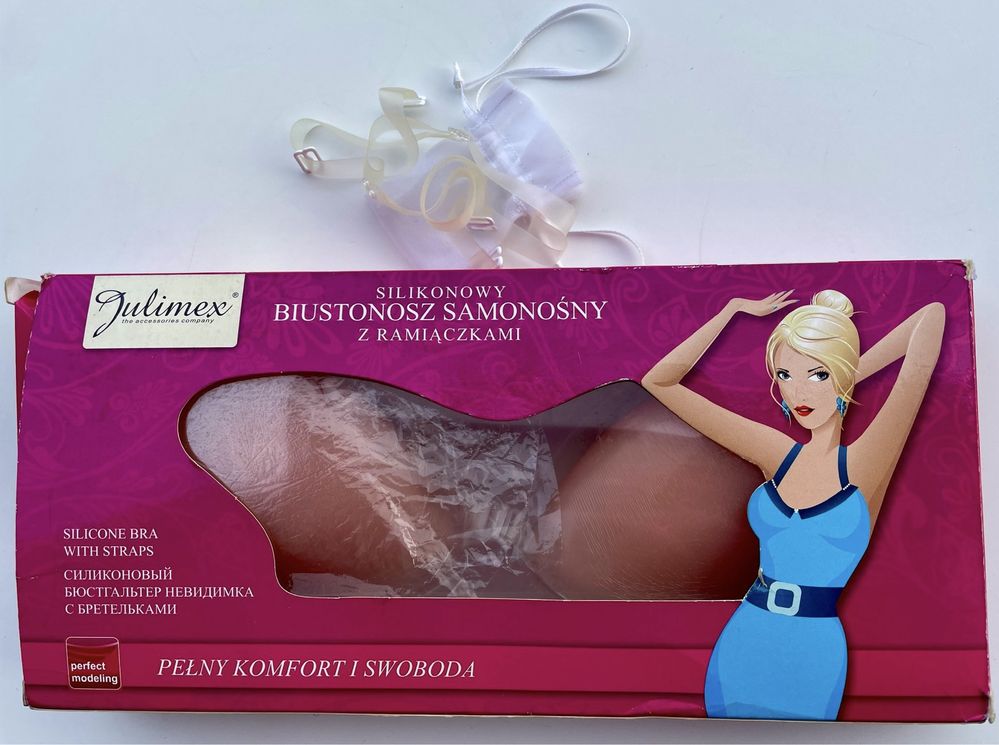 Biustonosz silikonowy samonośny