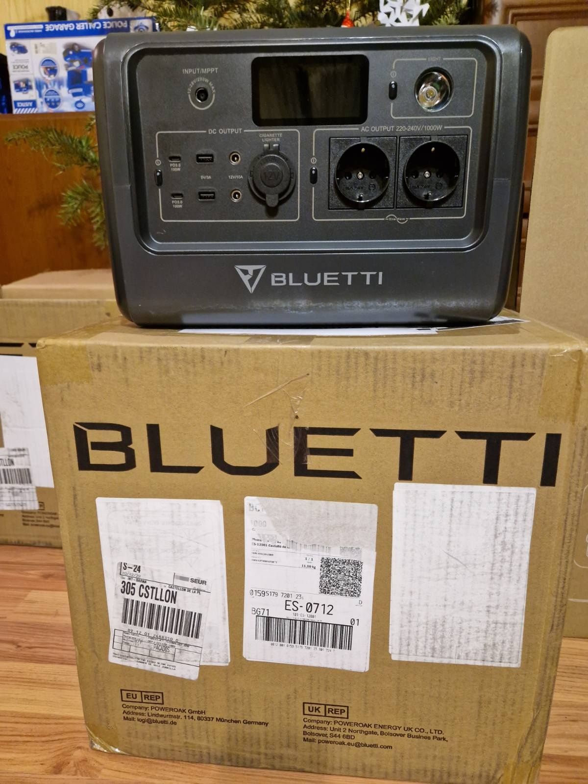 Зарядна станція Bluetti PowerOak EB70 Portable Power Station 1000W 716