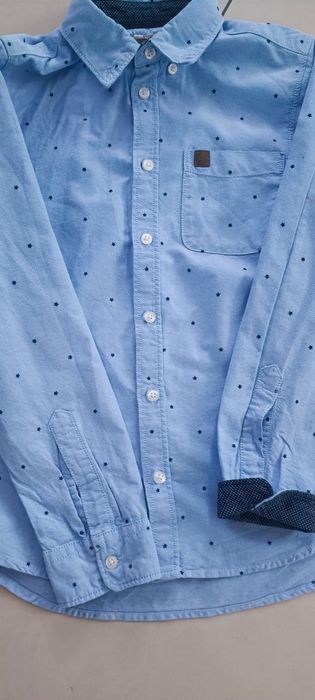 Zestaw koszula 134 i spodnie 128