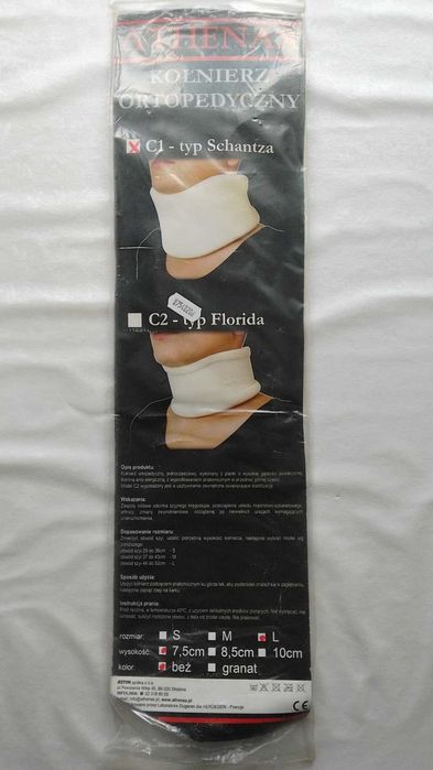 Kołnierz ortopedyczny L typ Schantza