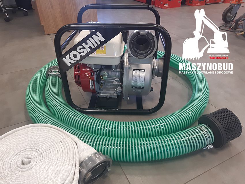 Motopompa pompa KOSHIN SEH80X + węże Bezalin silnik HONDA GX160