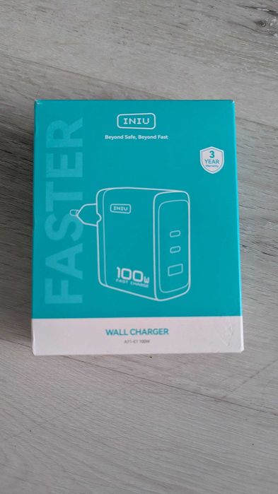 Супершвидка зарядка INIU A11-E1 100W. Зарядка для телефонів/Ноутбуків