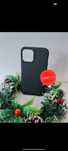 Plecki Etui Case  Obudowa Silikonowe Czarne Case do iphone 12 pro